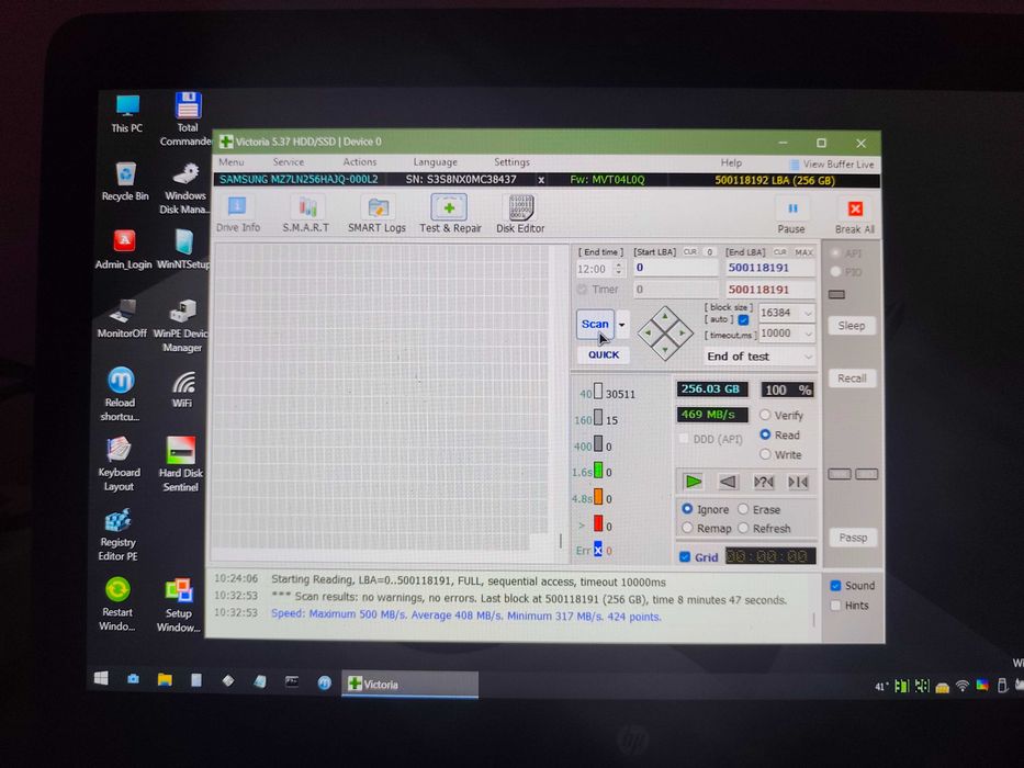 SSD samsung pm871b