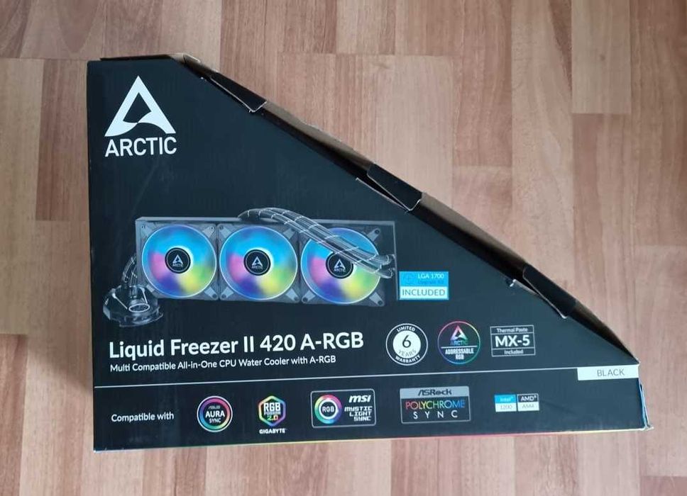 Arctic liquid freezer 420