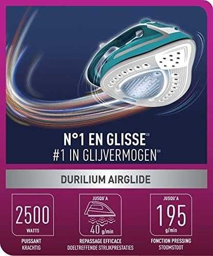 Парна Ютия Calor Easygliss Plus FV5719C0, 2500W, 195 g/min