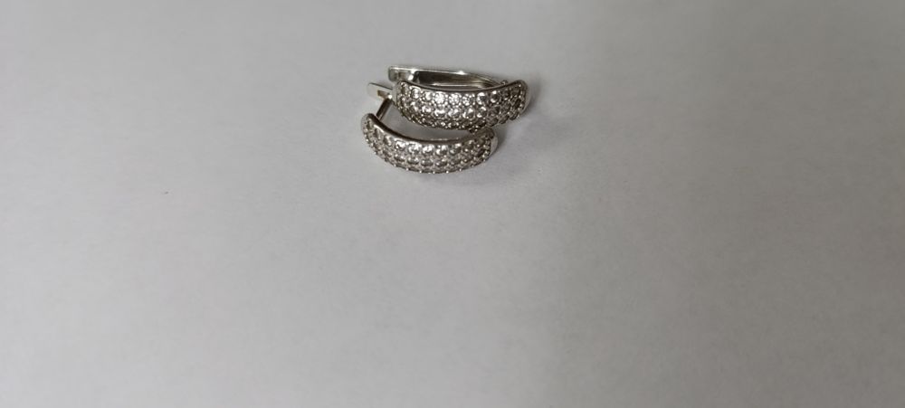 Серебряные серьги