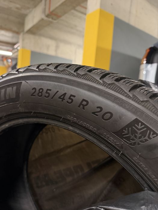 Set 4 anvelope iarnă Michelin Pilot Alpin 5 SUV 285/45 R20 112V XL - DOT SEPT 2024, 7.4mm