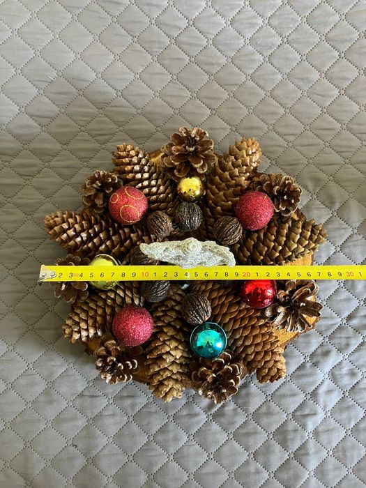 Коледна декорация за маса и стена