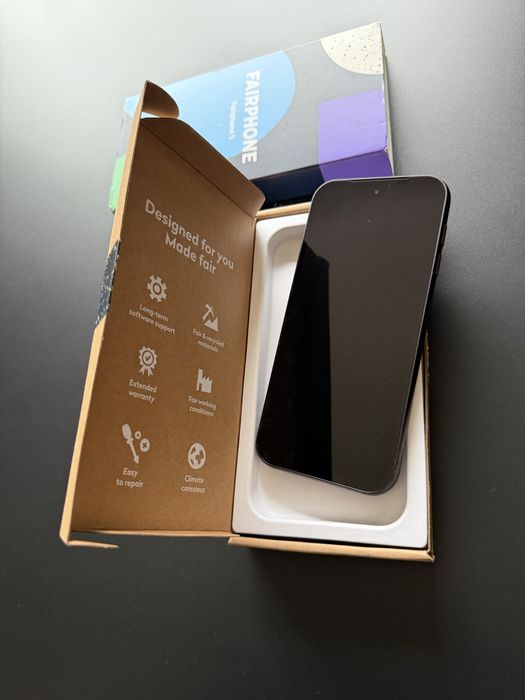 Telefon modular Fairphone 5  5G, 256 gb, 8Gb ram !