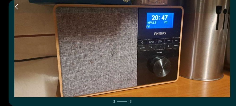 Radio portabil Philips TAR5505/10, DAB+, FM,