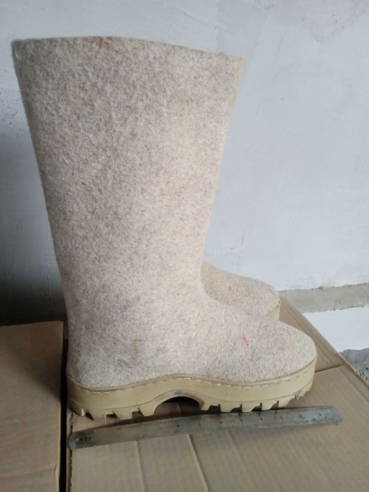 Валенки с подошвой