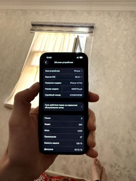 Iphone 13 pro holati zoʻr
