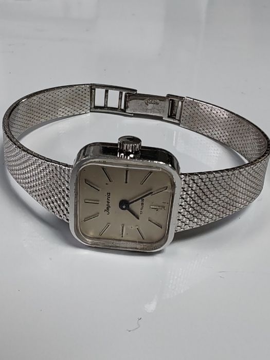 Ceas Imperial Argint 925 Mecanic Funcționează impecabil!