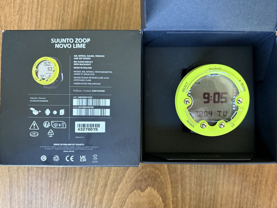 Suunto Zoop Novo компютър за гмуркане Diving computer