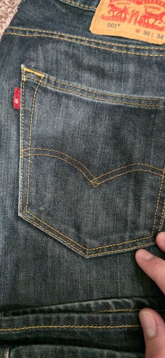 Джинсы Levis 501 W30 L34