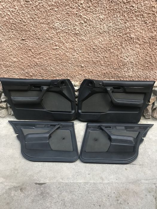 Обшивки велюр на BMW e34