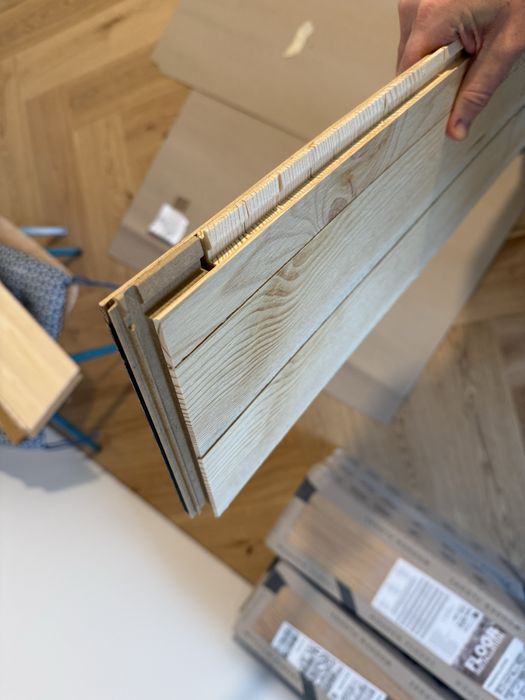 Vand parchet lemn triplu Barlinek