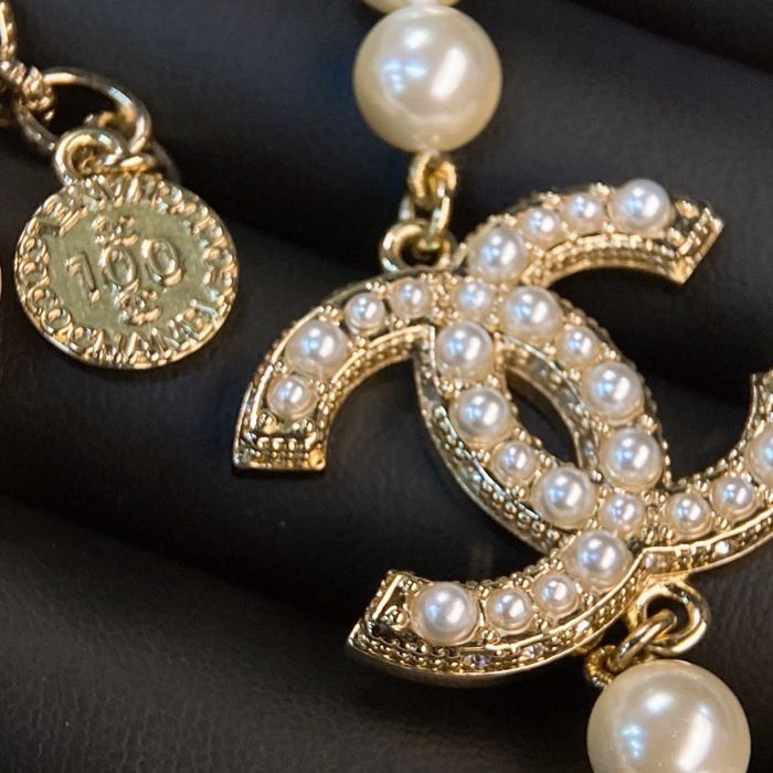 Colier Chanel cu perle din colectia 100 ‘ Anniversary ! La Comanda !