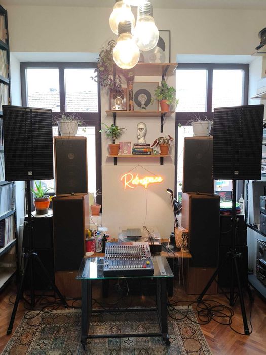 Sistem Audio Profesional de Inchiriat pt. Evenimente (Boxe + Mixer)