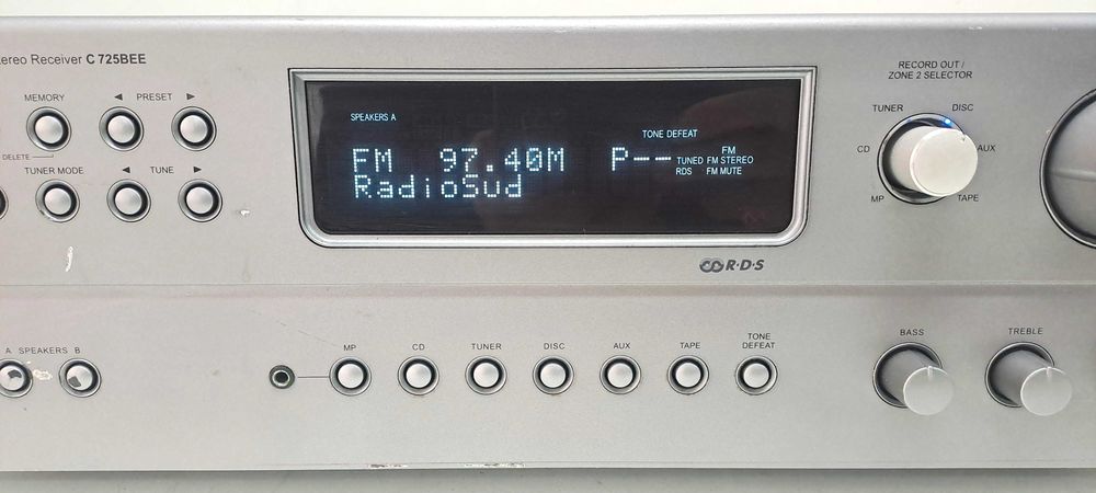 NAD C 725BEE – Monstru Stereo Receiver – PowerDrive Amp – Audiophile Series