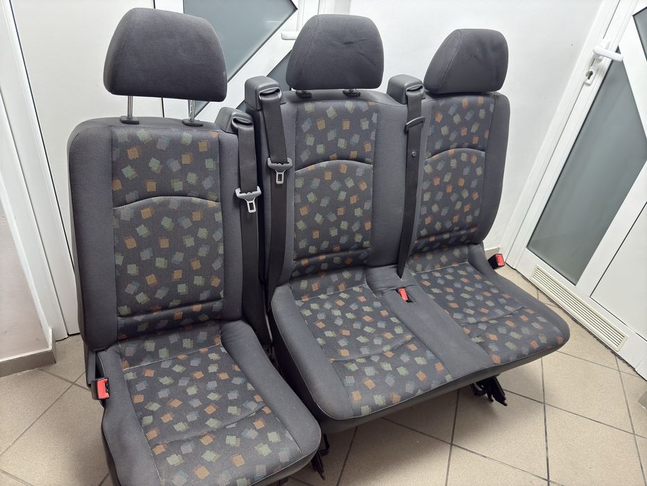 Scaun rabatabil+bancheta rândul 2 Mercedes Vito 639