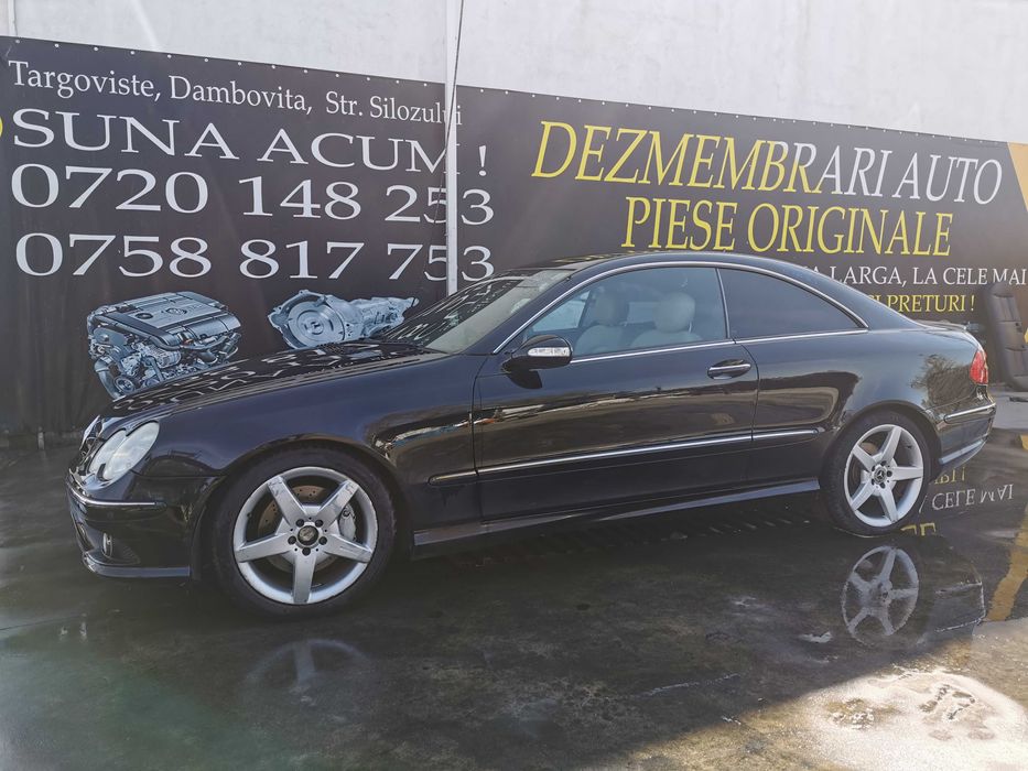 Dezmembrez mercedes CLK W209 AMG 2.2 euro 4/bara fata clk amg/far clk/