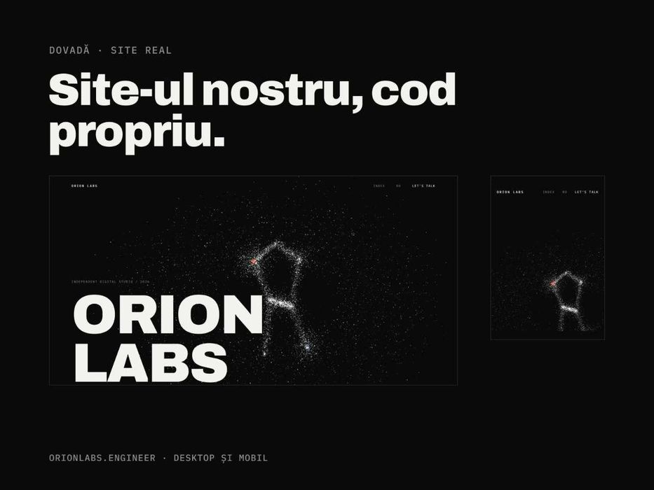 Creare Site Web Profesional | Site Firmă | Magazin Online | Web Design