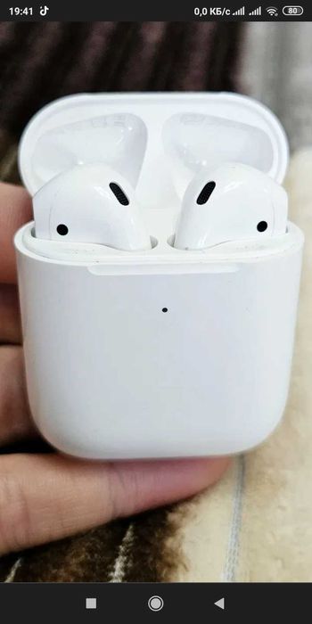 Блютуз наушники Apple