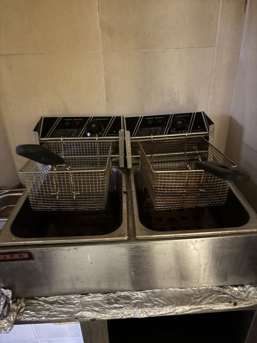 Двоен фритюрник JFK