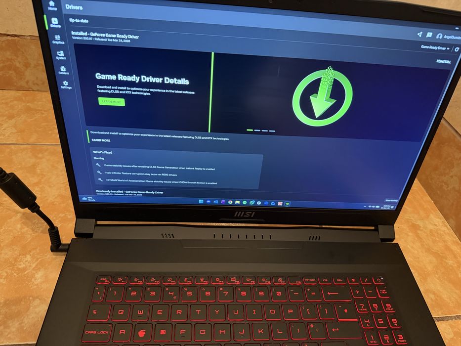 MSI Katana GF76 12UGS | i7-12700H | 40GB RAM | RTX 3070 Ti | gamming laptop