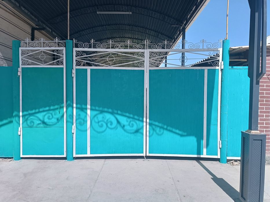 Ворота железный б.у