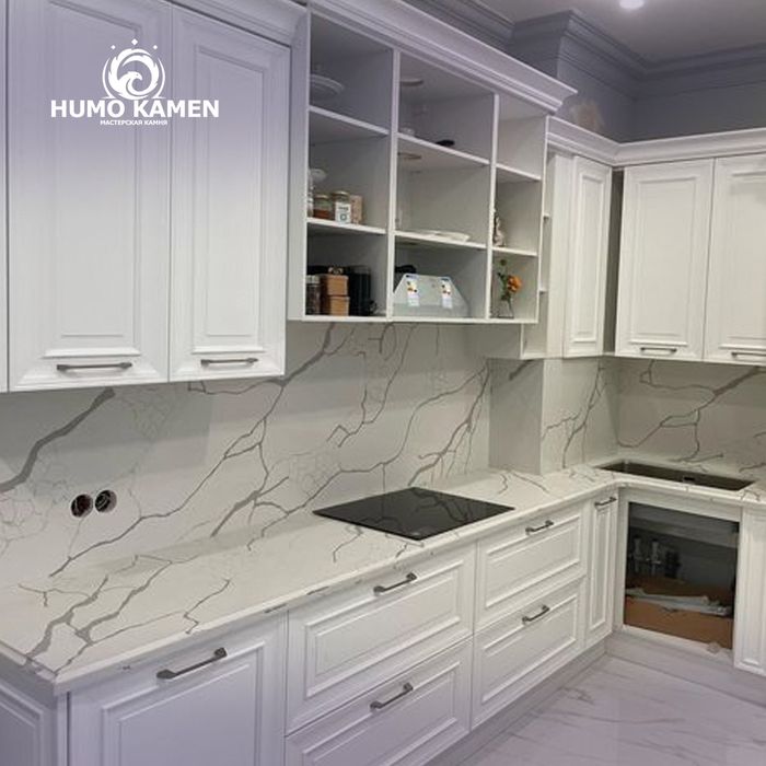 Кухни мебель столешницы искусственный камень