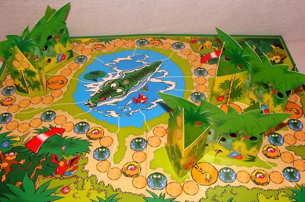 Joc distractiv pentru copii, KROKO si gasca maimutelor!