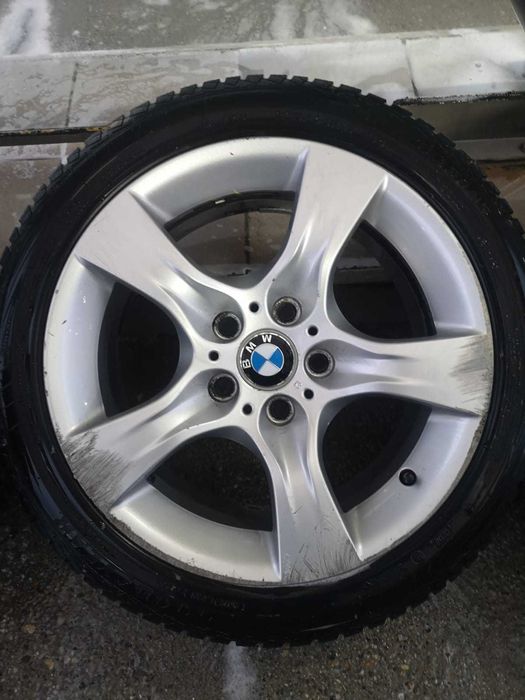 Roti BMW R17 5x120 style 339 + anvelope Goodyear all season 225/45/R17