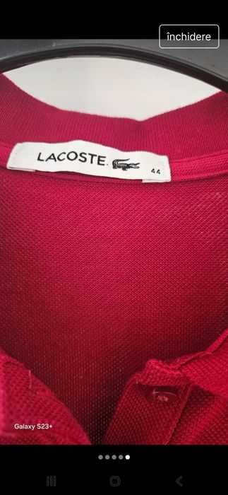Rochie polo LACOSTE M-L