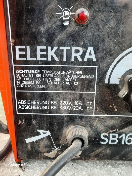 Електрожен. Работещ