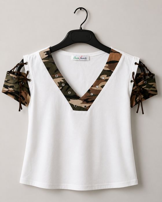 Tricou alb imaculat