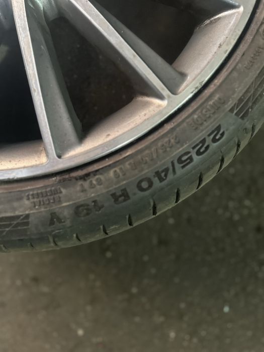 Set Roti AMG ORIGINALE R19 jante anvelope mercedes w205 w213 w218 w257