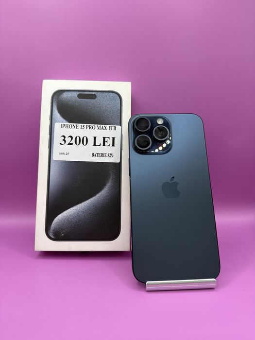 Iphone 15 pro max 1TB •Matei Amanet Margeanului•6091