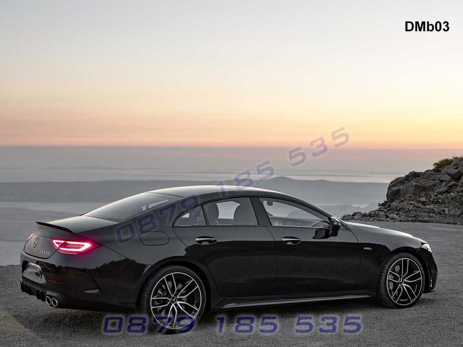 Лип спойлер багажник Mercedes AMG CLS C257 тунинг заден мерцедес цлс