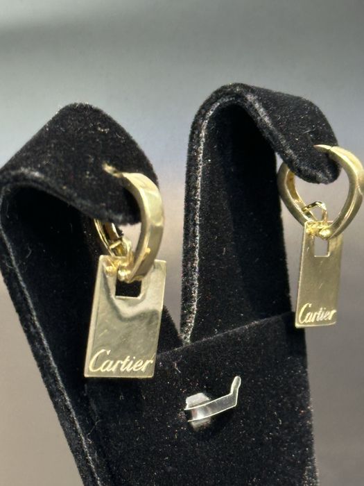 Золото 585  Серьги