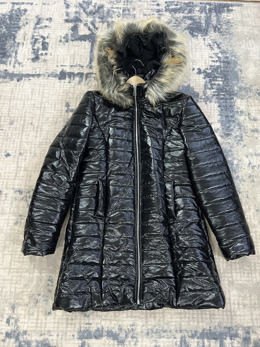 Geacă de damă iarnă lungă cu puf