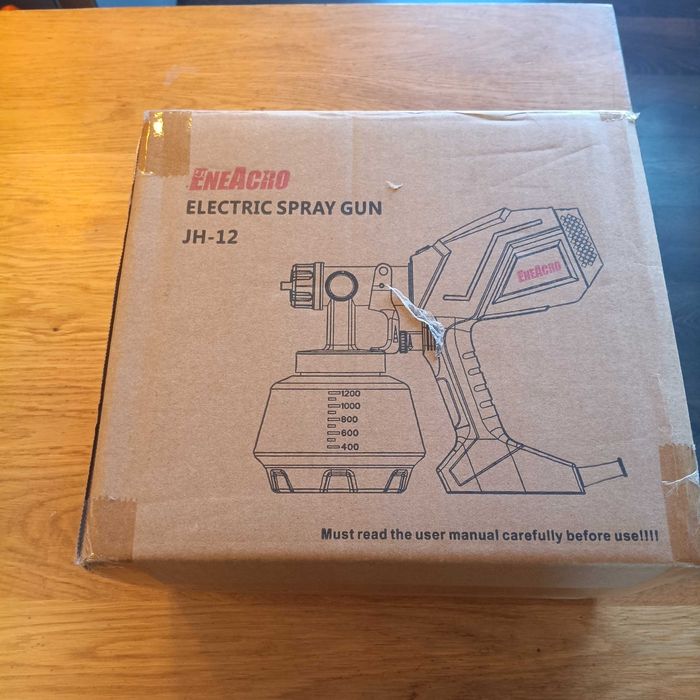 НОВ! HVLP пистолет за боядисване 700W с контейнер 1200 мл