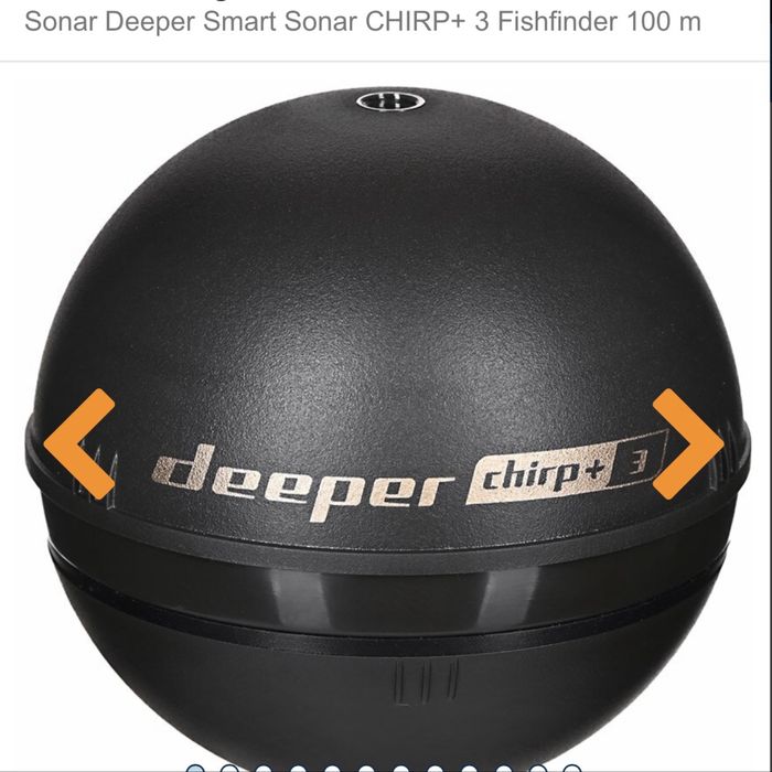 Sonar Deeper Smart Sonar CHIRP+ 3 Fishfinder 100 m