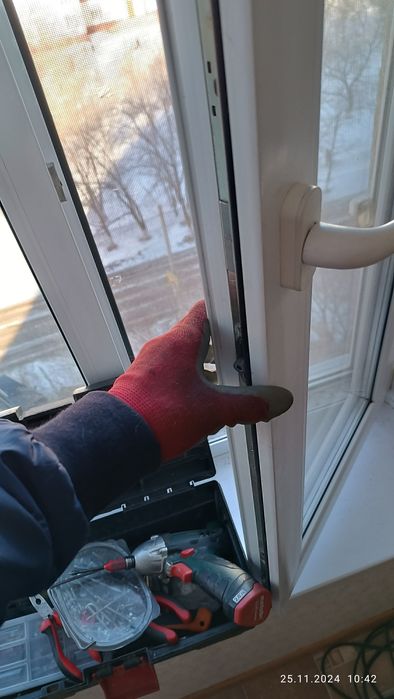 Ремонт окон! Замена уплотнителя!