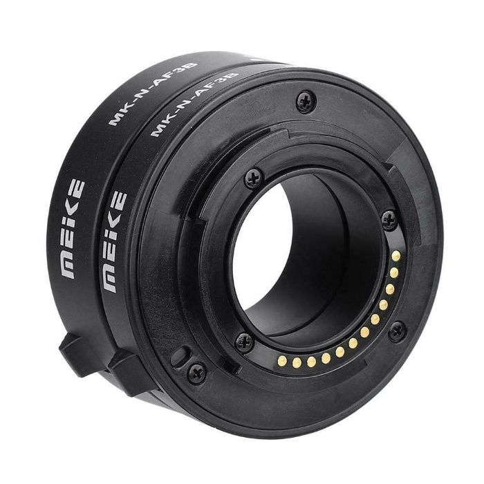 Макро екстендъри Meike за Nikon 1 с автофокус и контрол на блендата