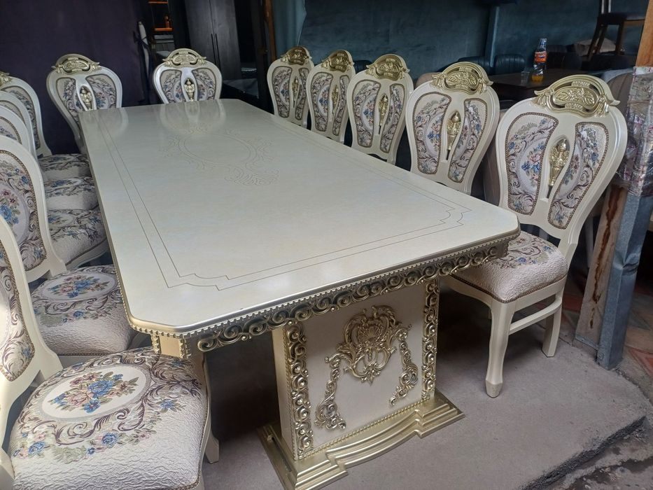 Стол стуллар сехдан