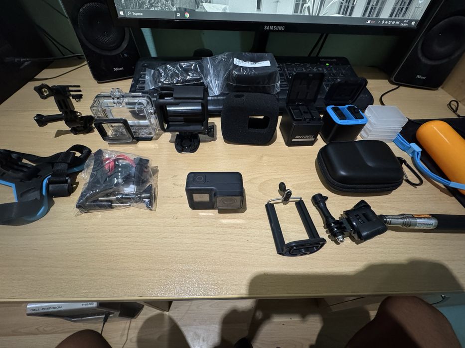 Go Pro Hero 7 Black с много аксесоари