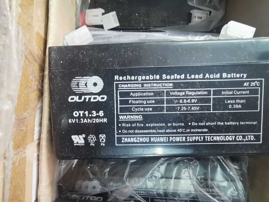 Акумулаторни батерии-4V/6V/12V-1.3/3/4/6/7/9/12Ah