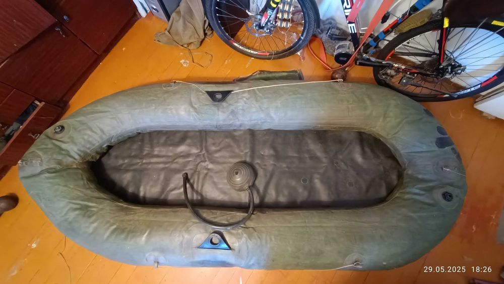 Лодка надувная резиновая