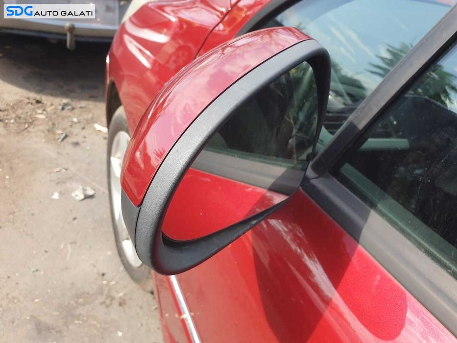 Oglinda Stanga Electrica FARA Rabatare Pliere Peugeot 207 2006 - 2009 Culoare Rosu KJC [Q5760]