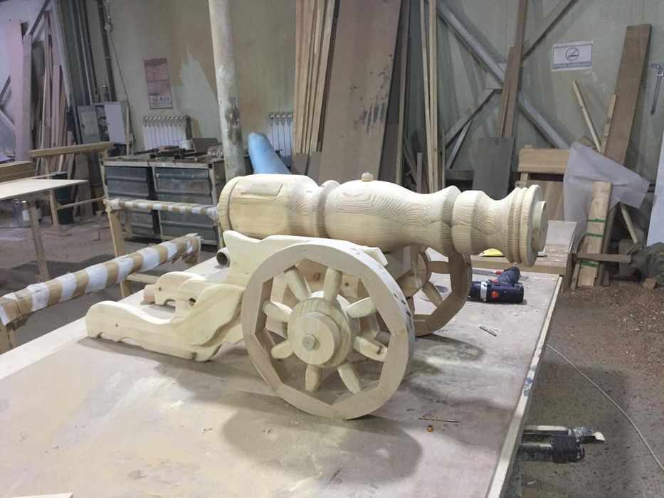 Деревянные пушки