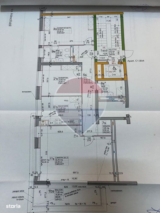 Apartament 3 camere, cu vedere la lac – Laguna Residen | Loc Parcare