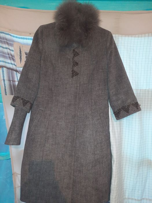 Тёплый пальто для весны