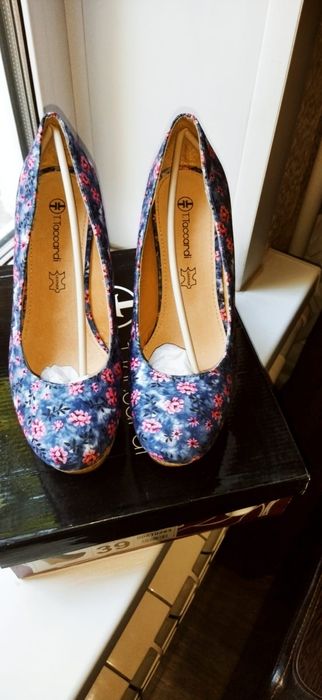 Летние текстильные туфли