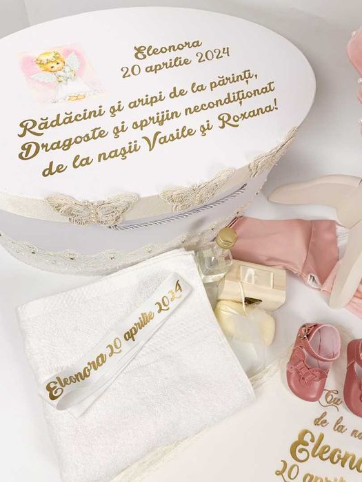 Trusou botez fetita personalizat